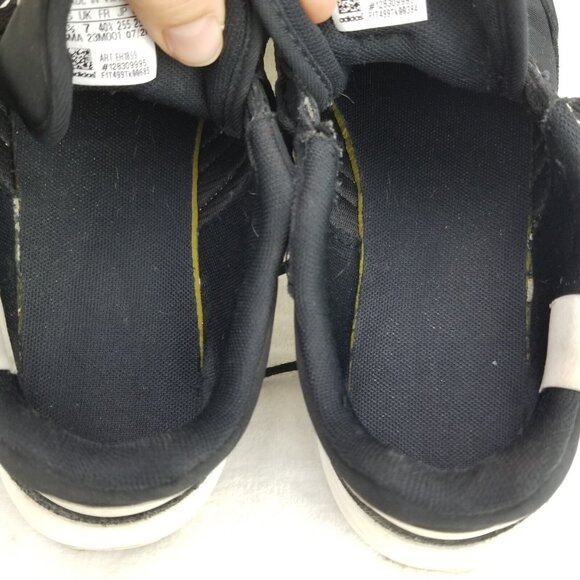 ✅Adidas Retrorun Athletic Sneakers Women's 8.5 Black 3-Stripe Running Shoes *PET - Picture 5 of 11